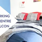 Διαμέρισμα Le Bleu*10' Centre*parking*balcon